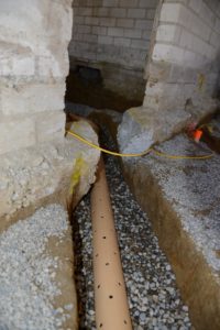 drainage im kellerboden