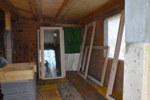 Fenster ölen und anschlagen